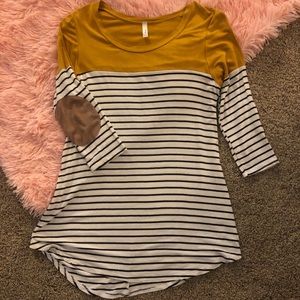 Cute Fall 3/4 sleeve top